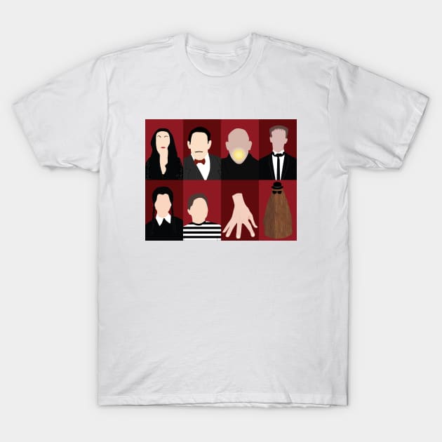 Addams Family T-Shirt by ehaverstick